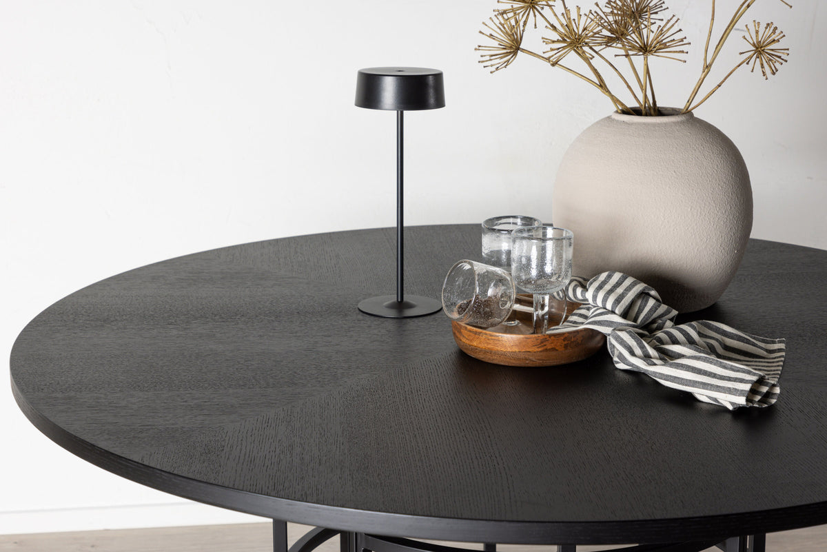 Copenhagen Esstisch in Schwarz präsentiert im Onlineshop von KAQTU Design AG. Esstisch ist von Furniture Fashion
