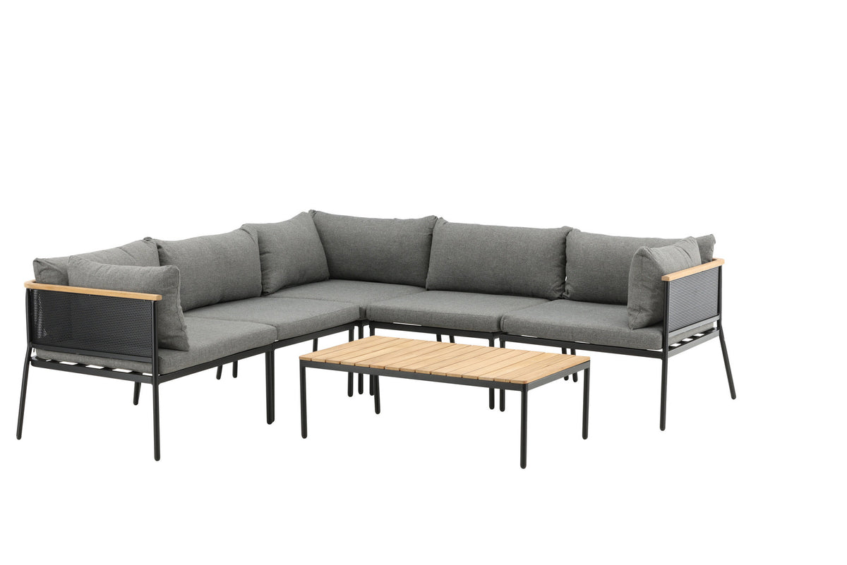 Nettan Ecksofa Outdoorset 106cm in Grau präsentiert im Onlineshop von KAQTU Design AG. Loungeset ist von Venture Home
