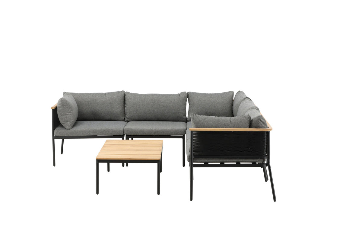 Nettan Ecksofa Outdoorset 106cm in Grau präsentiert im Onlineshop von KAQTU Design AG. Loungeset ist von Venture Home