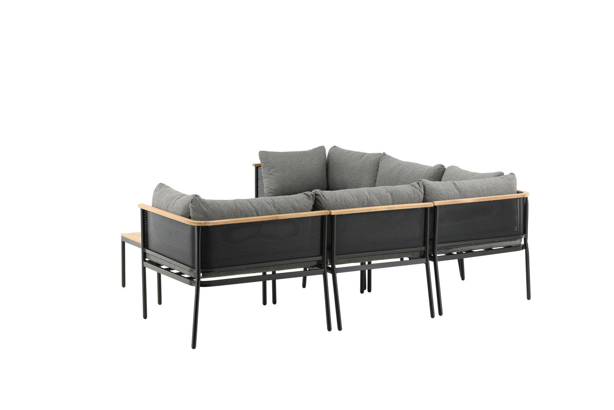Nettan Ecksofa Outdoorset 106cm in Grau präsentiert im Onlineshop von KAQTU Design AG. Loungeset ist von Venture Home