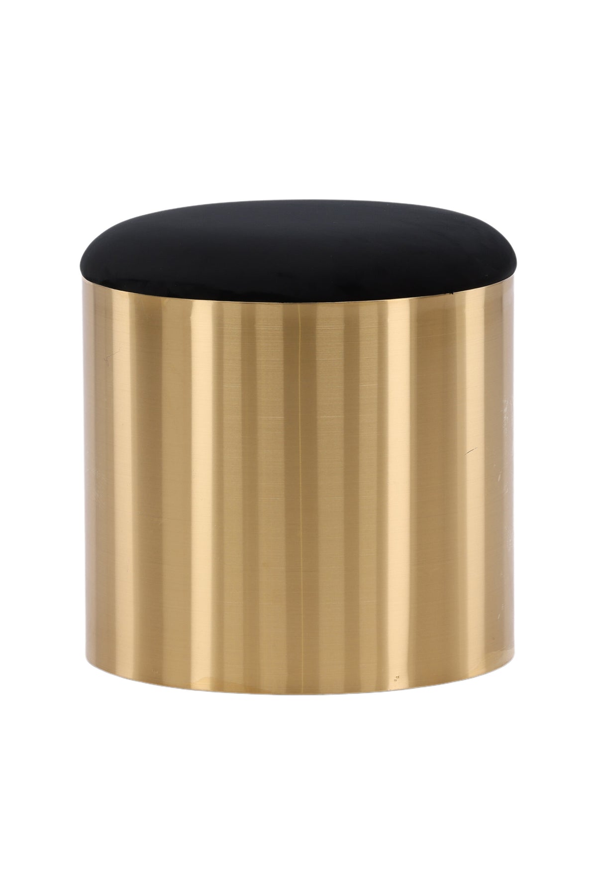 Puff Hocker in Gold präsentiert im Onlineshop von KAQTU Design AG. Pouf ist von Furniture Fashion
