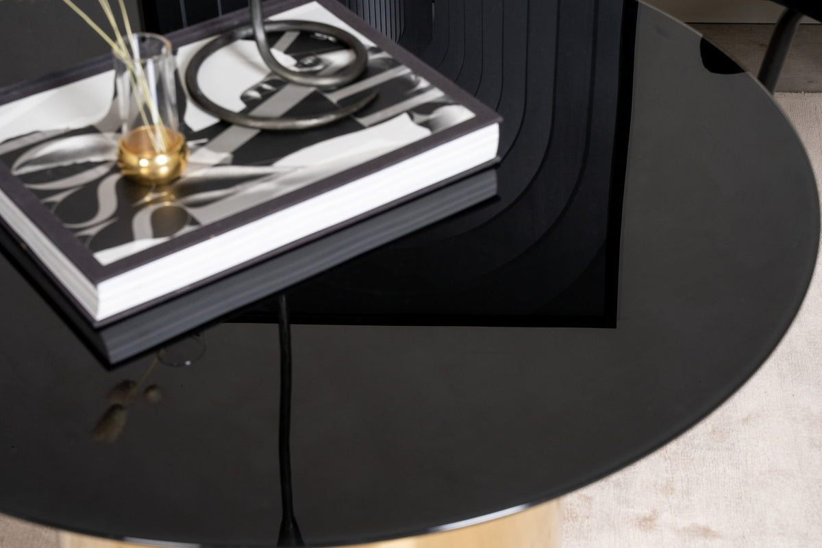 Ystad Beistelltisch in Schwarz präsentiert im Onlineshop von KAQTU Design AG. Beistelltisch ist von Furniture Fashion