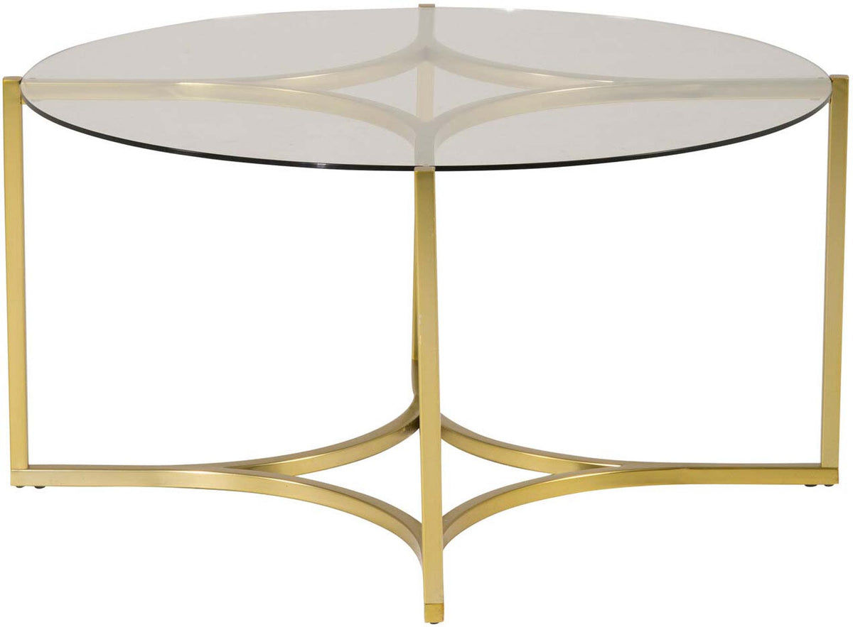 Kivik Beistelltisch in Gold präsentiert im Onlineshop von KAQTU Design AG. Beistelltisch ist von Furniture Fashion