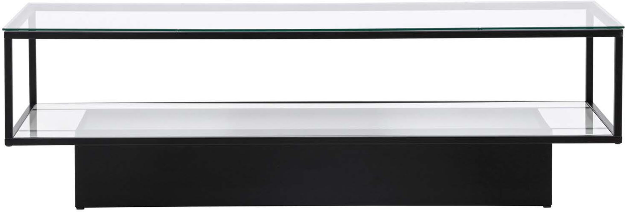 Maglehem Beistelltisch: Stilvolles Glas-Metall-Design von Furniture Fashion.