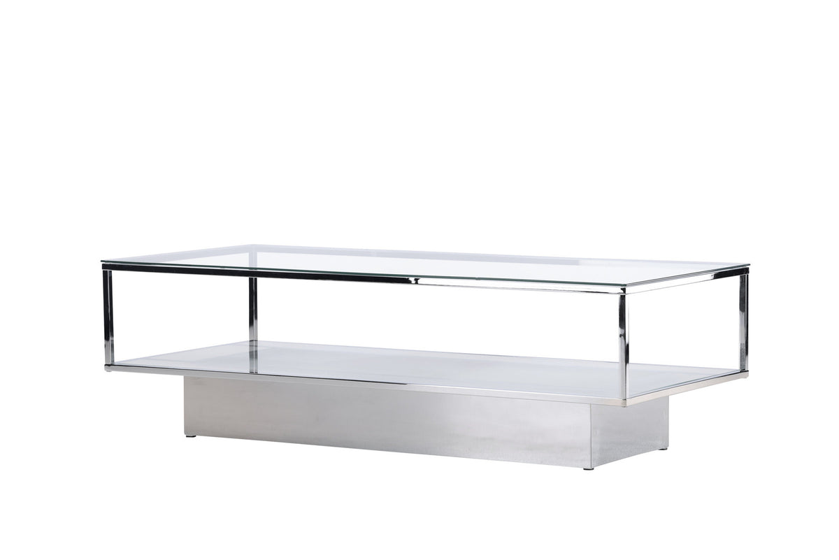 Maglehem Coffee Tisch in Transparent präsentiert im Onlineshop von KAQTU Design AG. Beistelltisch ist von Furniture Fashion