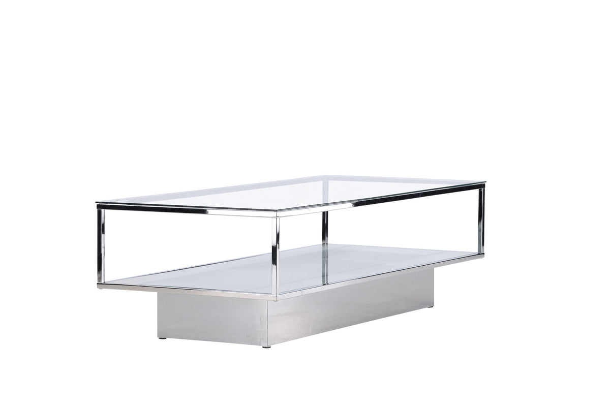 Maglehem Coffee Tisch in Transparent präsentiert im Onlineshop von KAQTU Design AG. Beistelltisch ist von Furniture Fashion