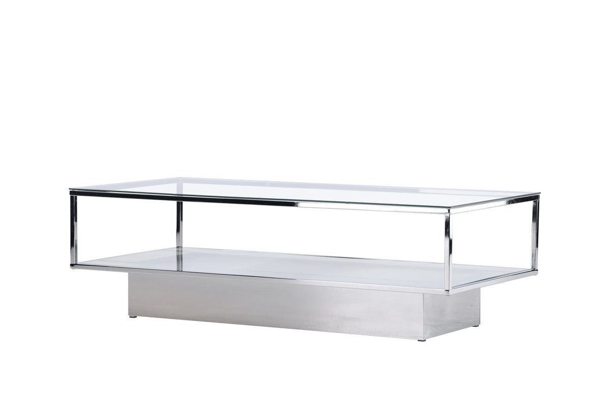 Maglehem Coffee Tisch in Transparent präsentiert im Onlineshop von KAQTU Design AG. Beistelltisch ist von Furniture Fashion