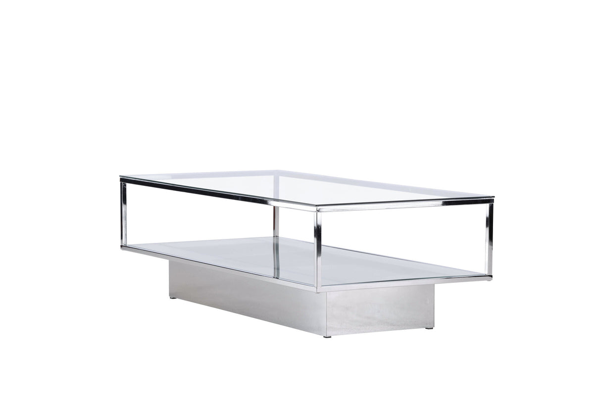 Maglehem Coffee Tisch in Transparent präsentiert im Onlineshop von KAQTU Design AG. Beistelltisch ist von Furniture Fashion