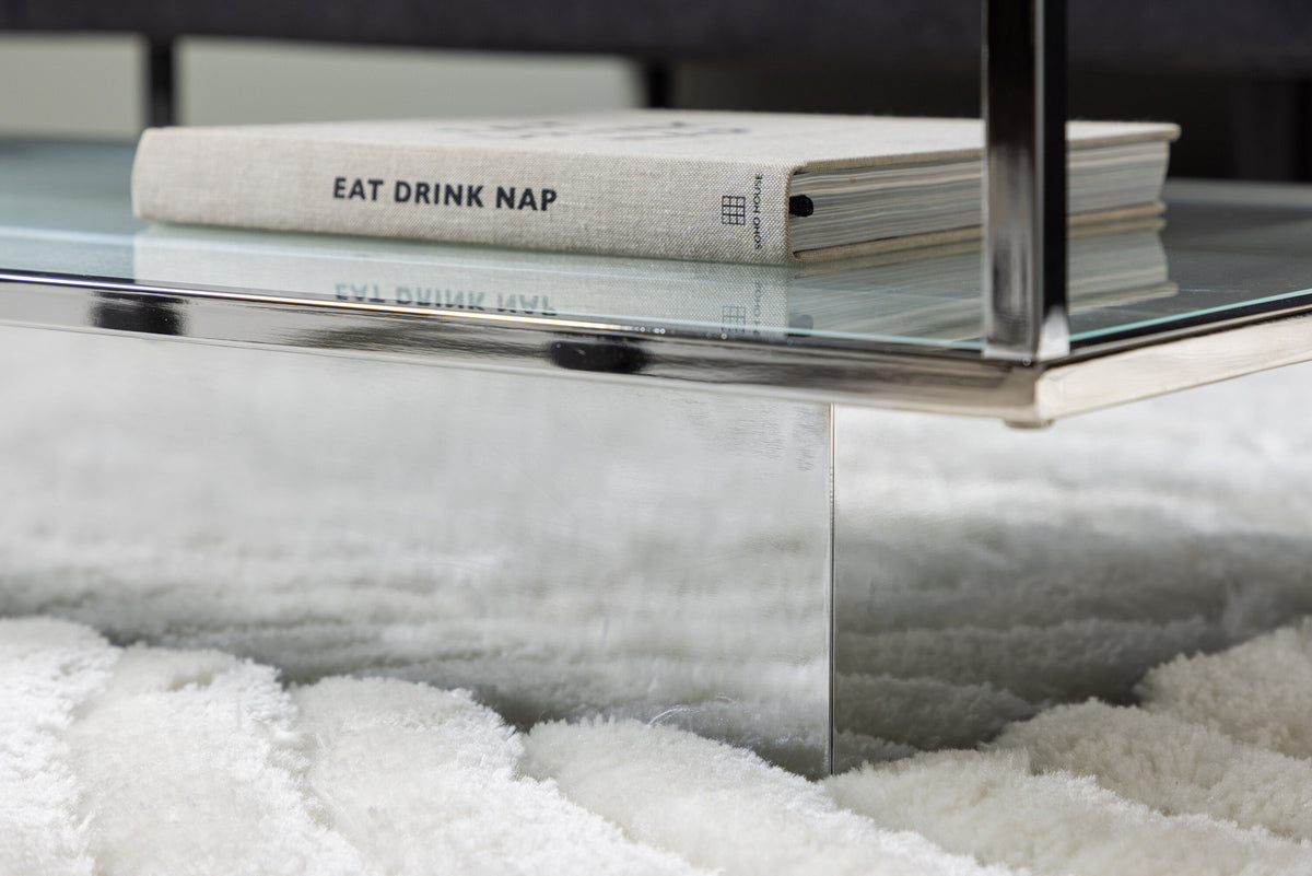 Maglehem Coffee Tisch in Transparent präsentiert im Onlineshop von KAQTU Design AG. Beistelltisch ist von Furniture Fashion