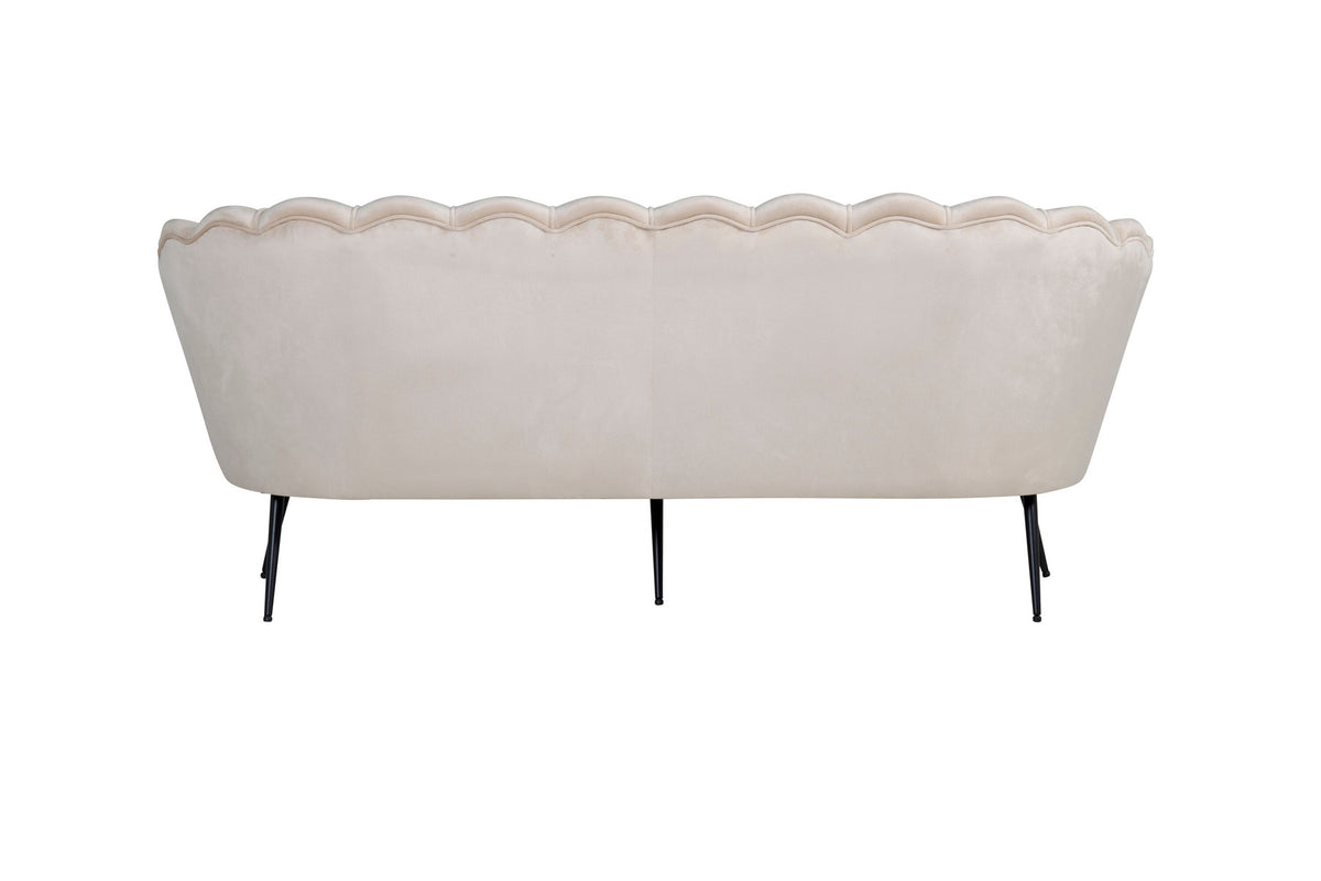 Calais Sofa in Beige präsentiert im Onlineshop von KAQTU Design AG. 3er Sofa ist von Venture Home