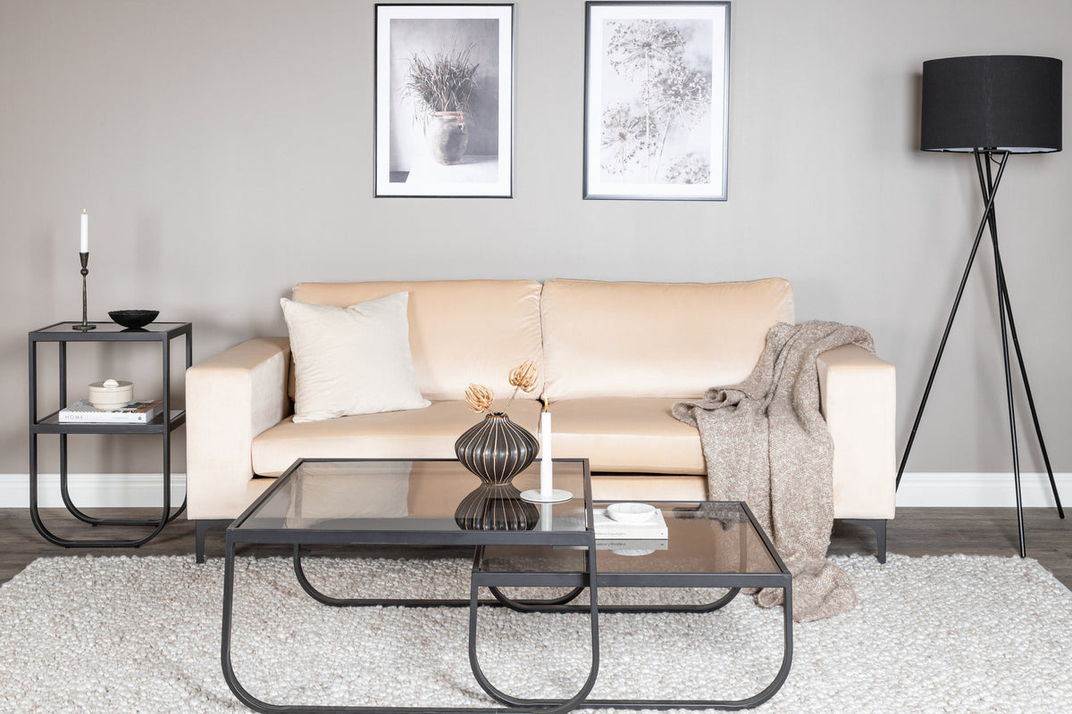 Bolero Sofa in Beige präsentiert im Onlineshop von KAQTU Design AG. 3er Sofa ist von Venture Home