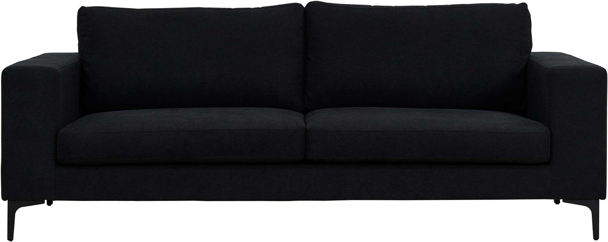 Bolero Sofa in Schwarz präsentiert im Onlineshop von KAQTU Design AG. 3er Sofa ist von Venture Home