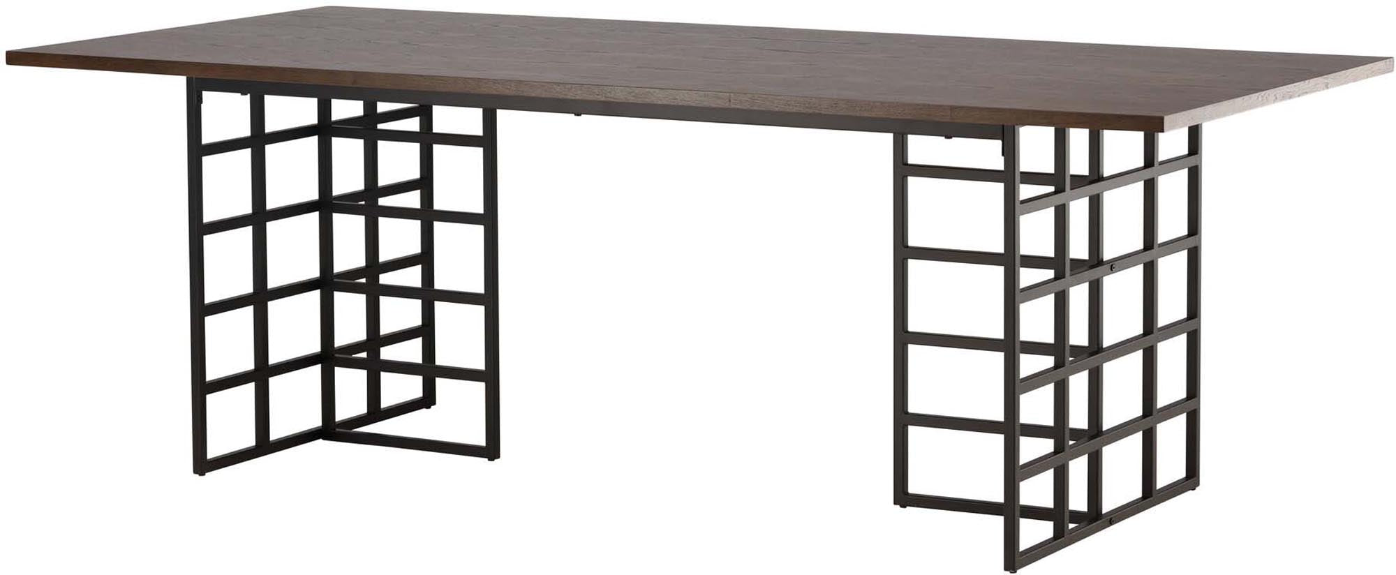 Ystad Tisch in Mokka präsentiert im Onlineshop von KAQTU Design AG. Esstisch ist von Furniture Fashion