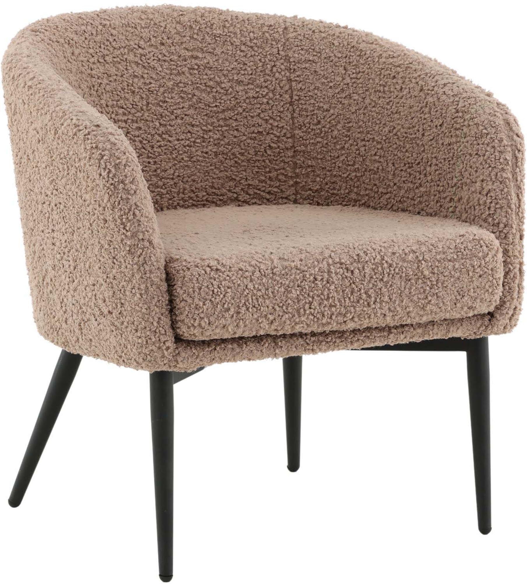 Elegantes Fluffy Sofa in Schwarz – Komfort von Venture Home.