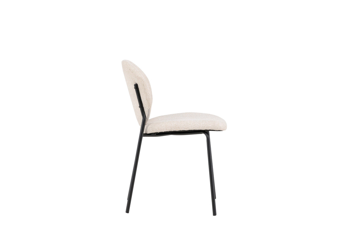 Vault Esszimmerstuhl in Beige präsentiert im Onlineshop von KAQTU Design AG. Stuhl ist von Venture Home