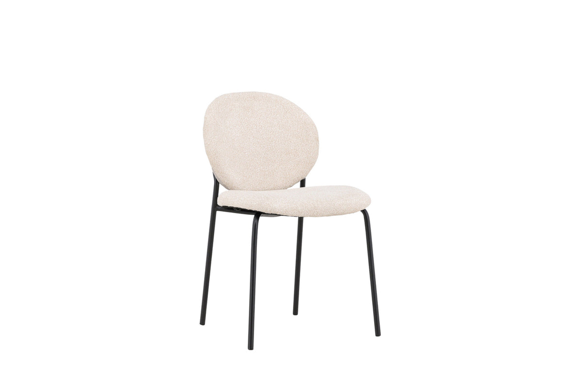 Vault Esszimmerstuhl in Beige präsentiert im Onlineshop von KAQTU Design AG. Stuhl ist von Venture Home
