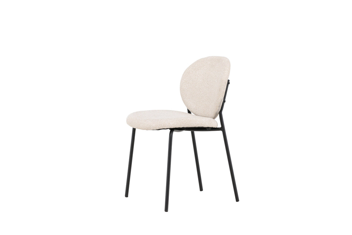 Vault Esszimmerstuhl in Beige präsentiert im Onlineshop von KAQTU Design AG. Stuhl ist von Venture Home