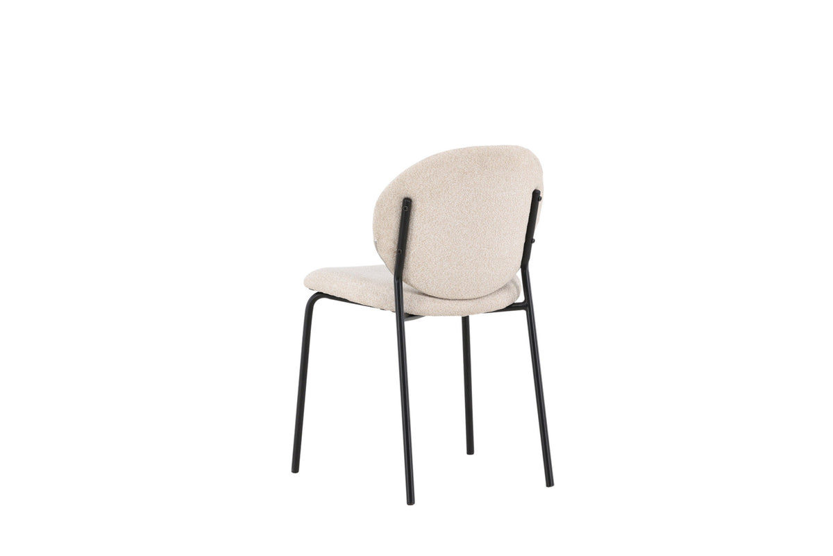 Vault Esszimmerstuhl in Beige präsentiert im Onlineshop von KAQTU Design AG. Stuhl ist von Venture Home