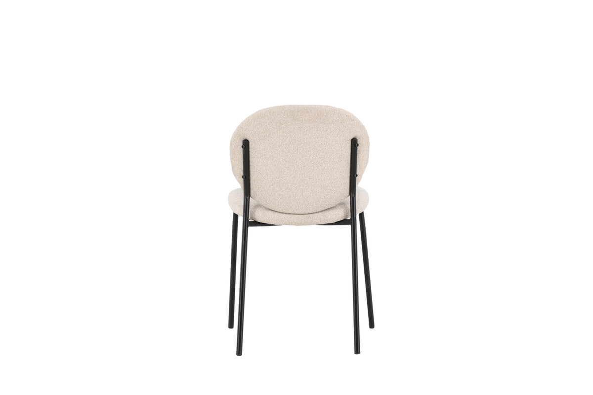 Vault Esszimmerstuhl in Beige präsentiert im Onlineshop von KAQTU Design AG. Stuhl ist von Venture Home
