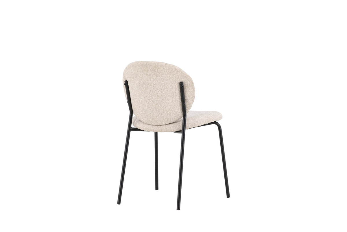 Vault Esszimmerstuhl in Beige präsentiert im Onlineshop von KAQTU Design AG. Stuhl ist von Venture Home