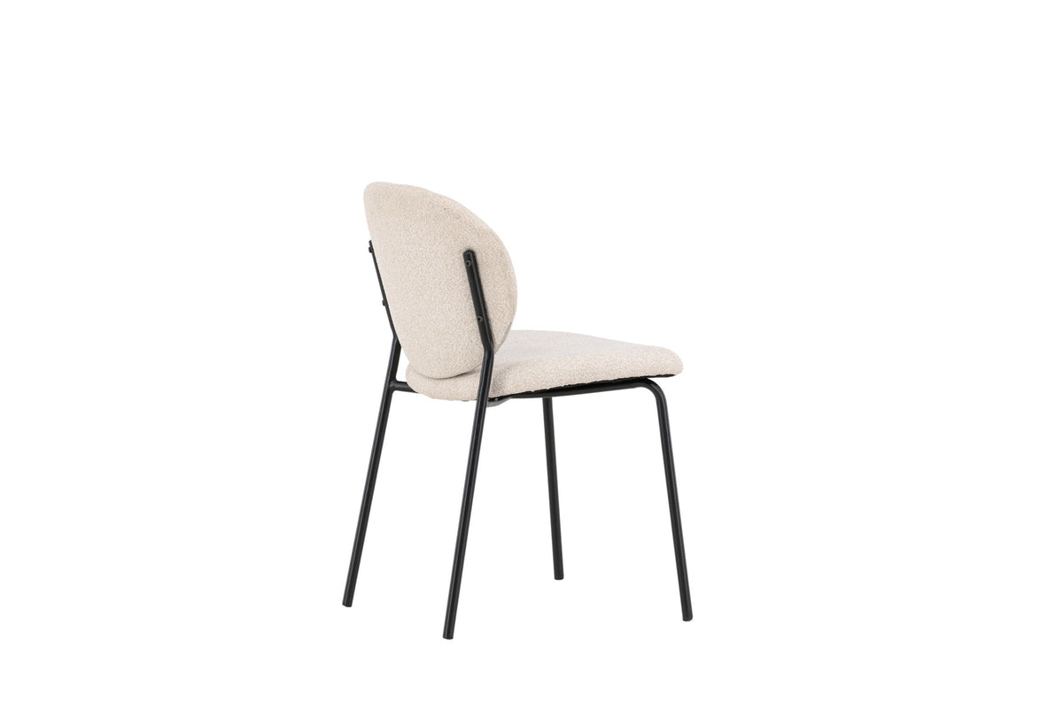 Vault Esszimmerstuhl in Beige präsentiert im Onlineshop von KAQTU Design AG. Stuhl ist von Venture Home