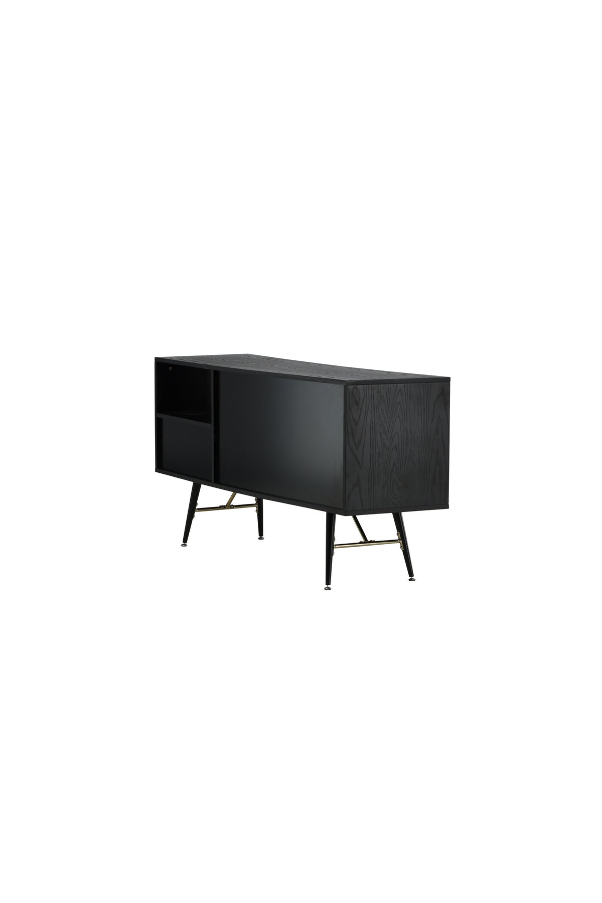 Gold Kommode in Schwarz präsentiert im Onlineshop von KAQTU Design AG. Regal Zubehör ist von Venture Home