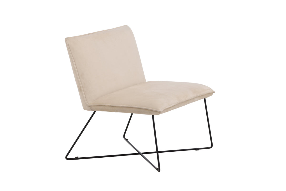 X-Lounge Sessel in Beige präsentiert im Onlineshop von KAQTU Design AG. Sessel ist von Venture Home