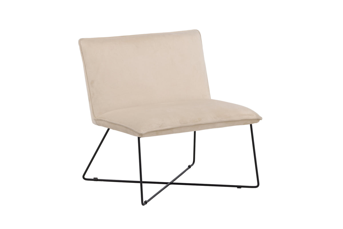 X-Lounge Sessel in Beige präsentiert im Onlineshop von KAQTU Design AG. Sessel ist von Venture Home