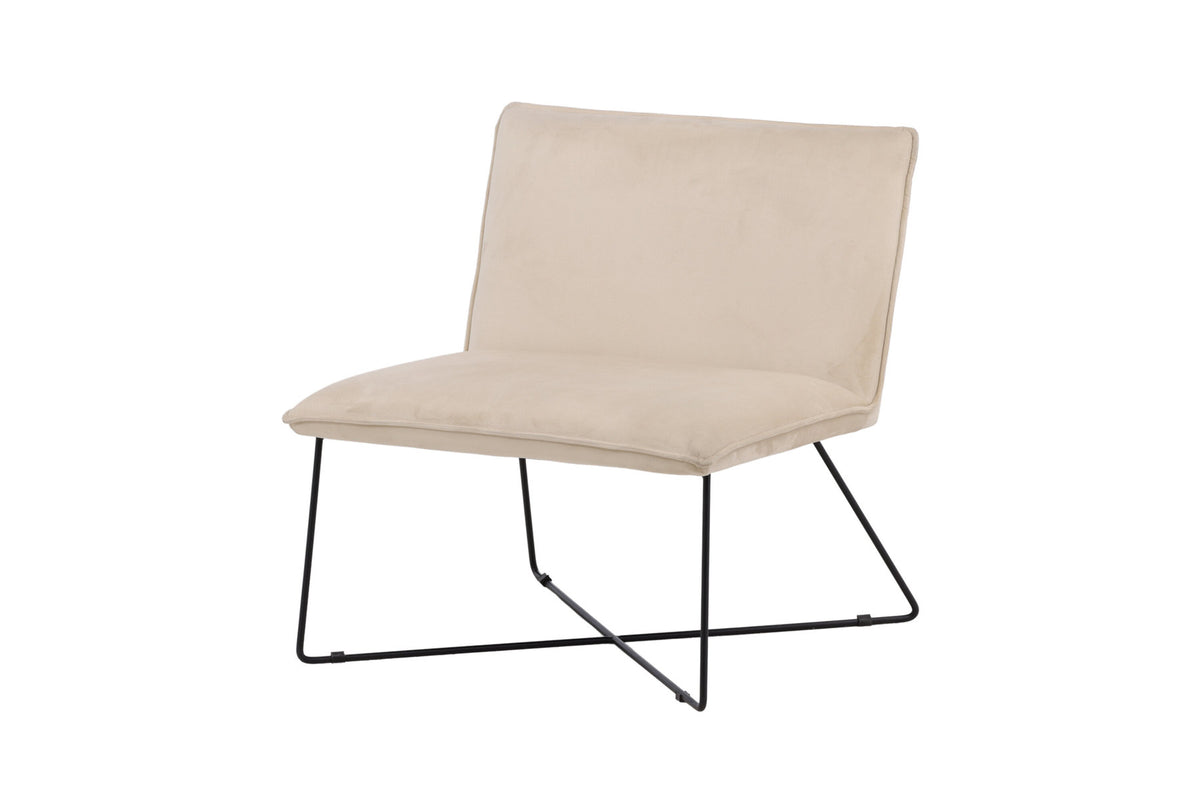X-Lounge Sessel in Beige präsentiert im Onlineshop von KAQTU Design AG. Sessel ist von Venture Home