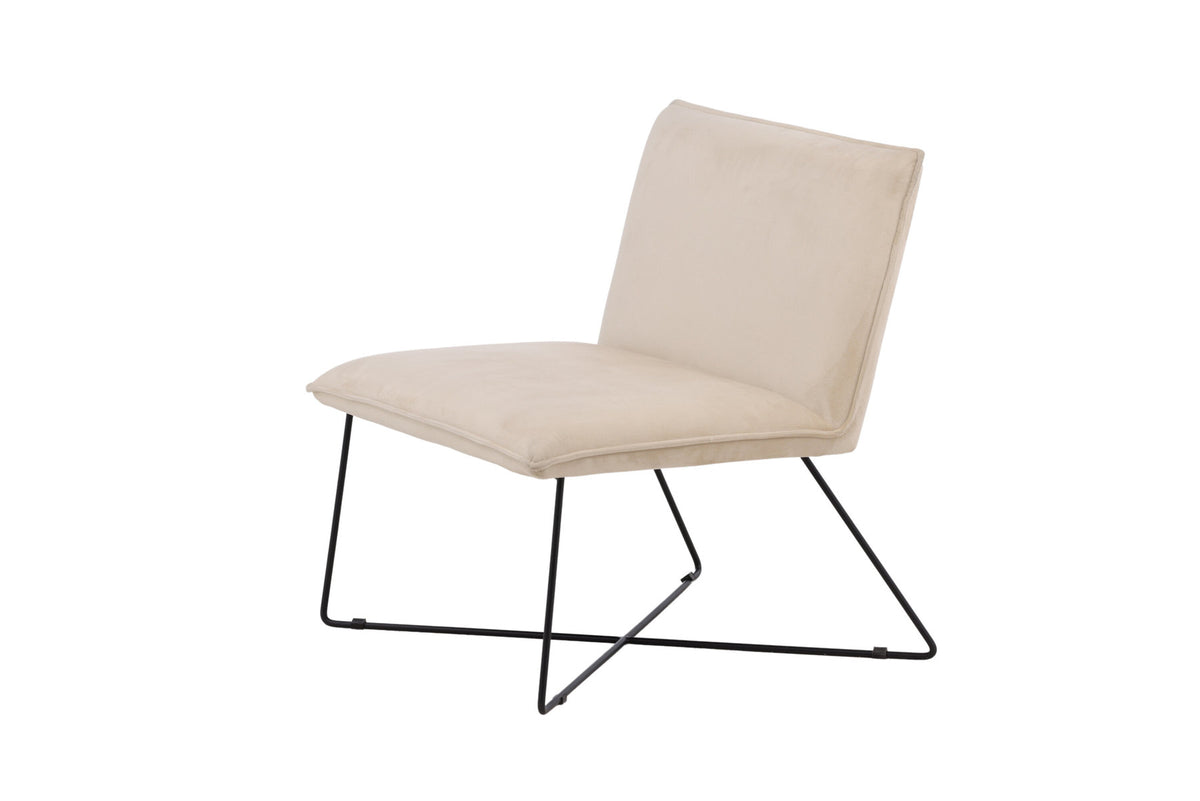 X-Lounge Sessel in Beige präsentiert im Onlineshop von KAQTU Design AG. Sessel ist von Venture Home