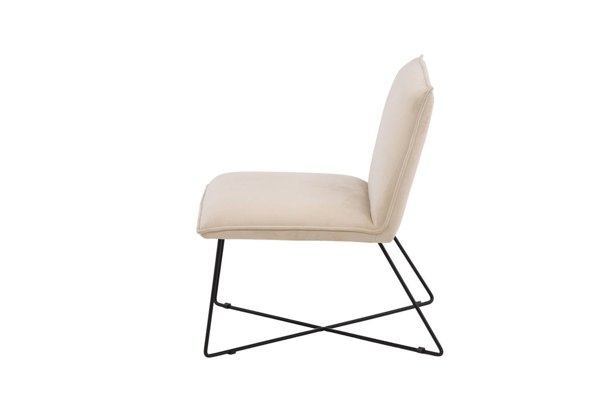 X-Lounge Sessel in Beige präsentiert im Onlineshop von KAQTU Design AG. Sessel ist von Venture Home