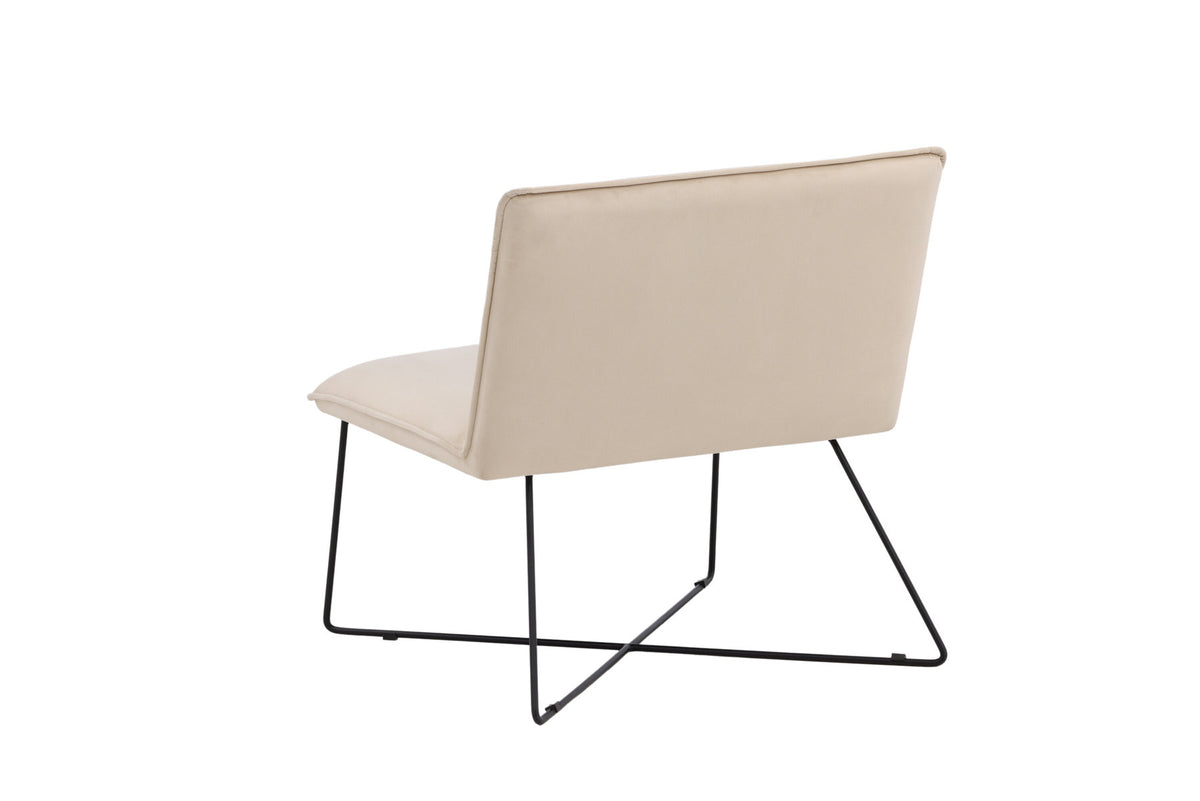 X-Lounge Sessel in Beige präsentiert im Onlineshop von KAQTU Design AG. Sessel ist von Venture Home