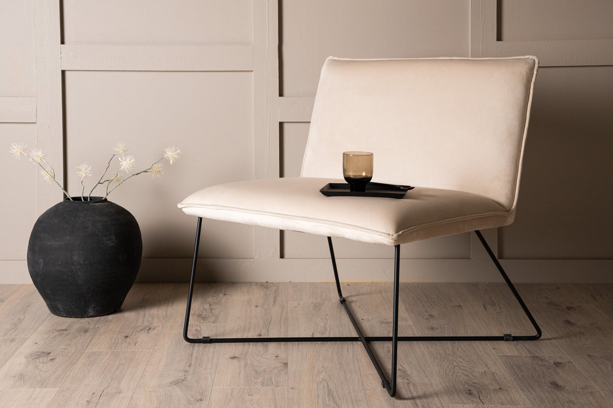 X-Lounge Sessel in Beige präsentiert im Onlineshop von KAQTU Design AG. Sessel ist von Venture Home