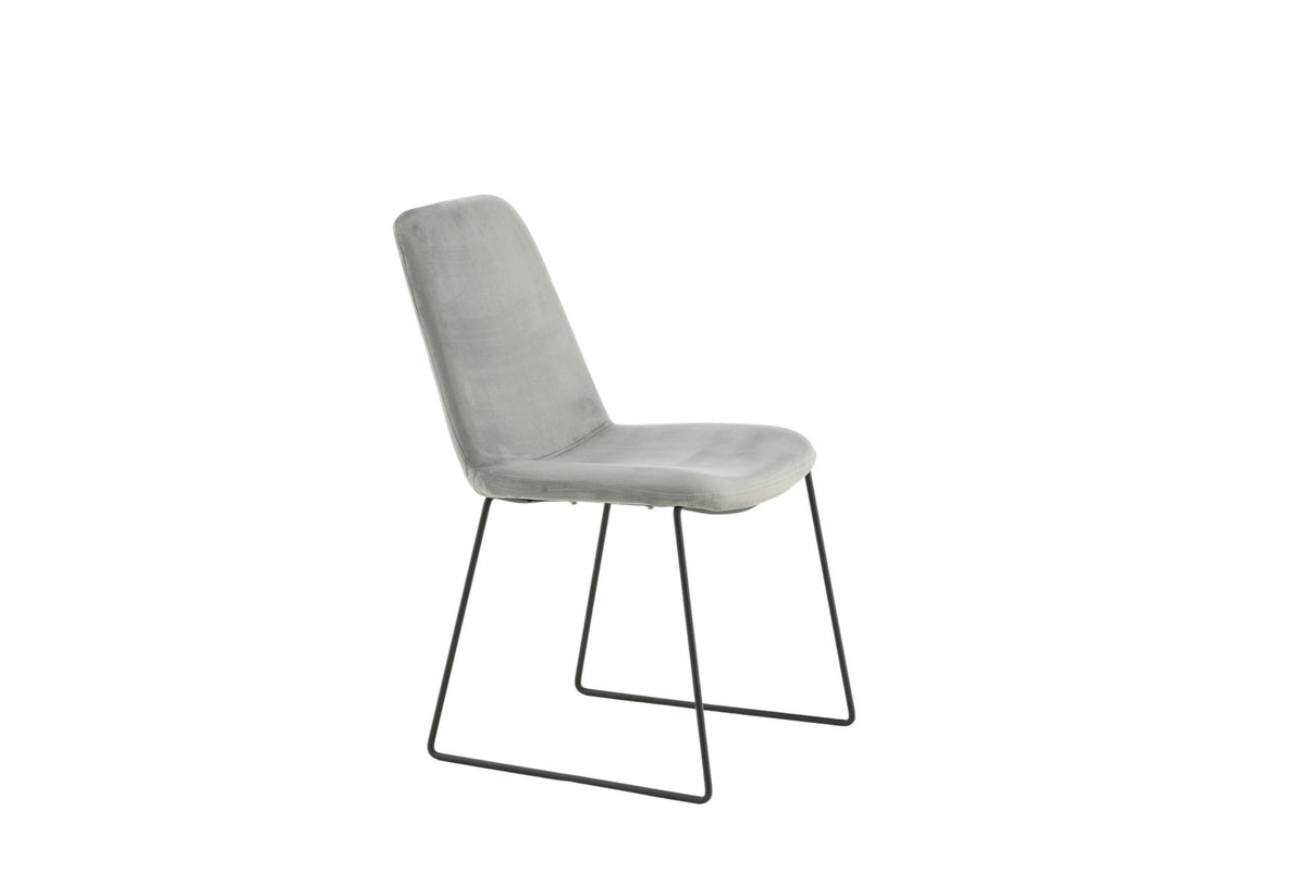 Muce Stuhl in Grau präsentiert im Onlineshop von KAQTU Design AG. Stuhl ist von Venture Home