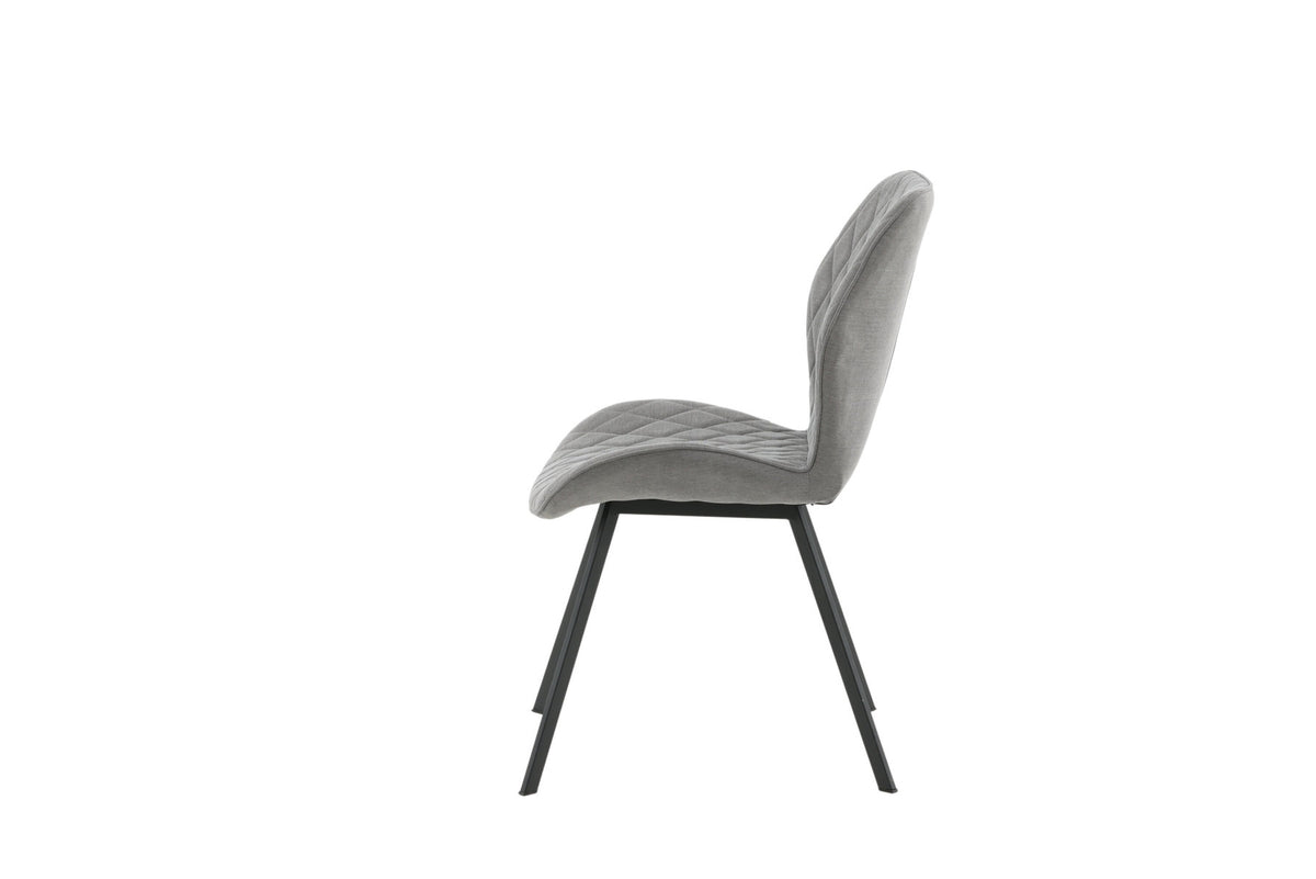Gemma Stuhl in Grau präsentiert im Onlineshop von KAQTU Design AG. Stuhl ist von Venture Home
