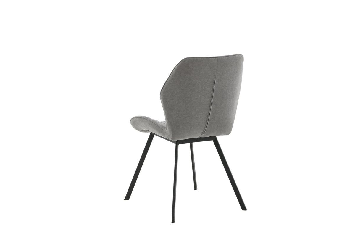 Gemma Stuhl in Grau präsentiert im Onlineshop von KAQTU Design AG. Stuhl ist von Venture Home