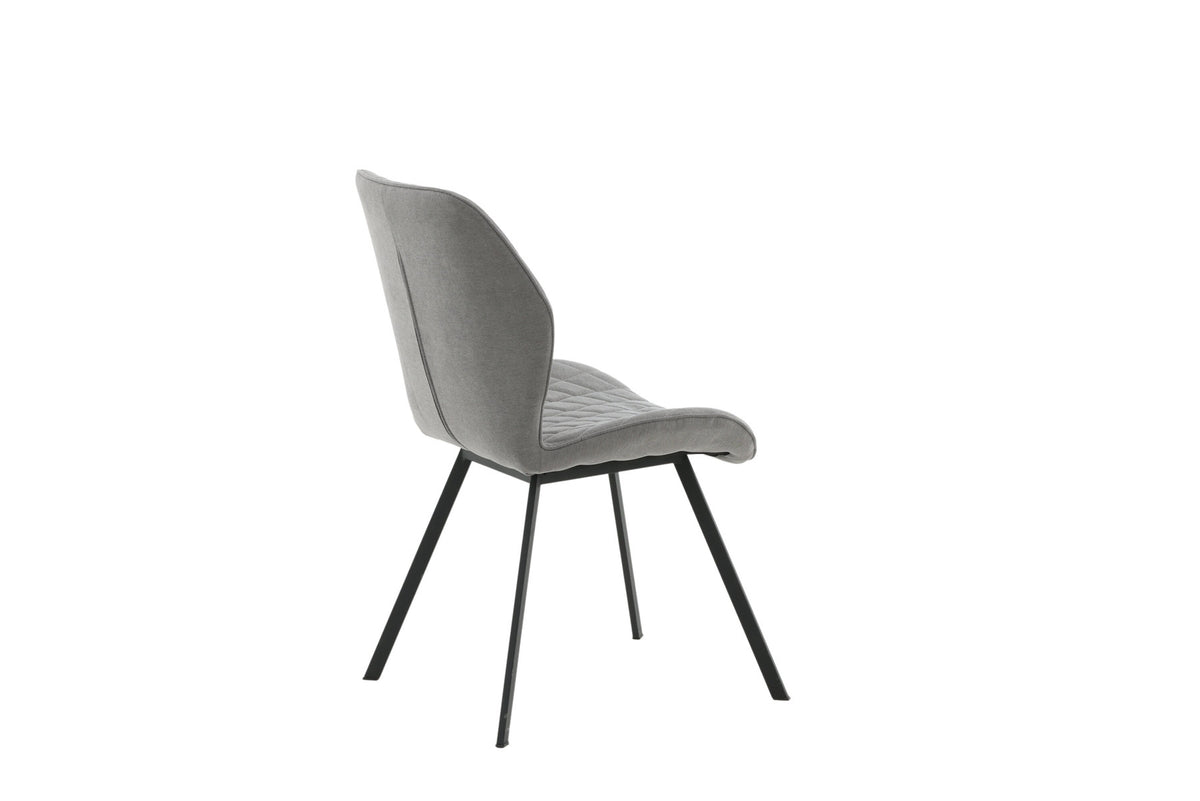 Gemma Stuhl in Grau präsentiert im Onlineshop von KAQTU Design AG. Stuhl ist von Venture Home