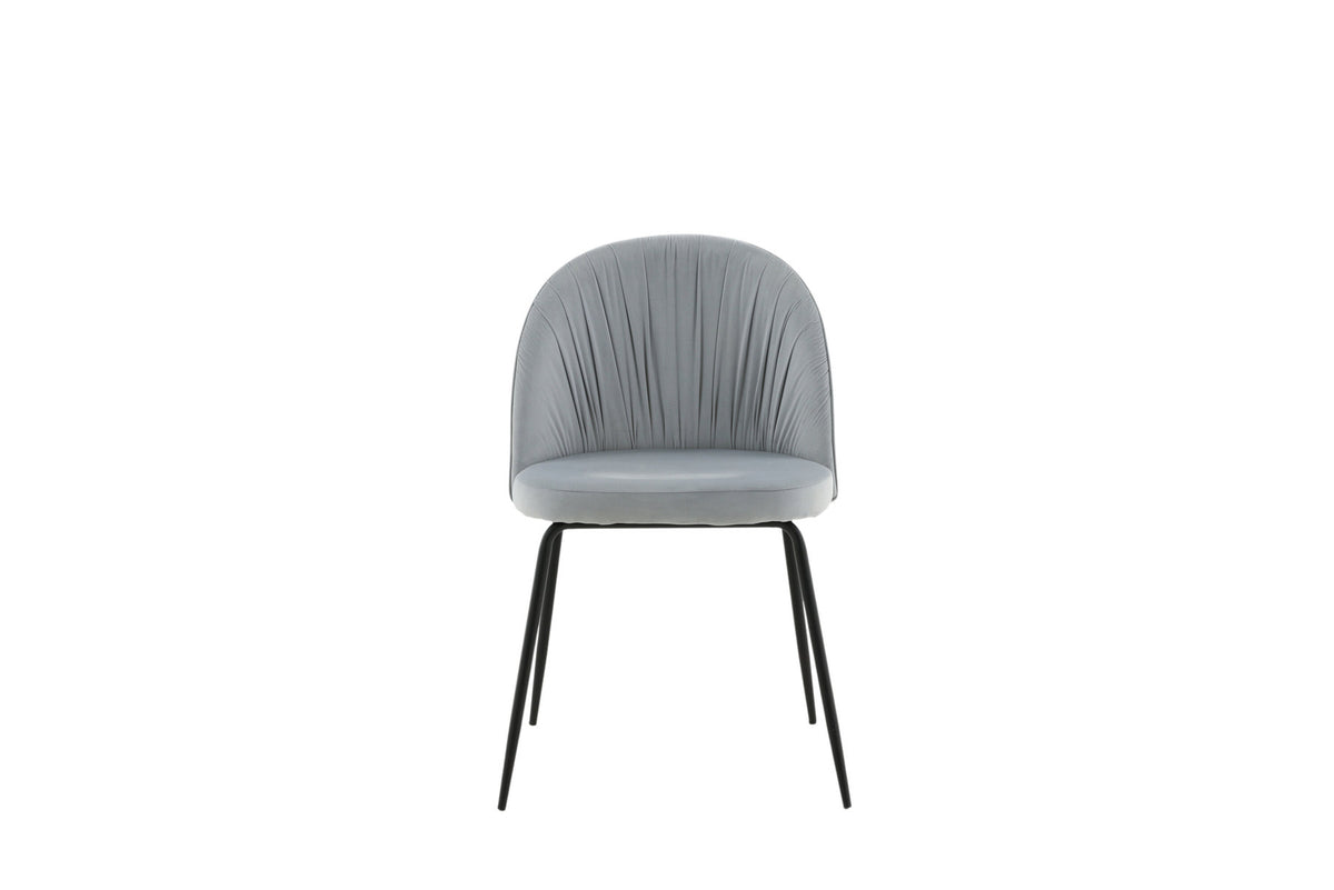 Wrinkles Stuhl in Grau präsentiert im Onlineshop von KAQTU Design AG. Schalenstuhl ist von Venture Home