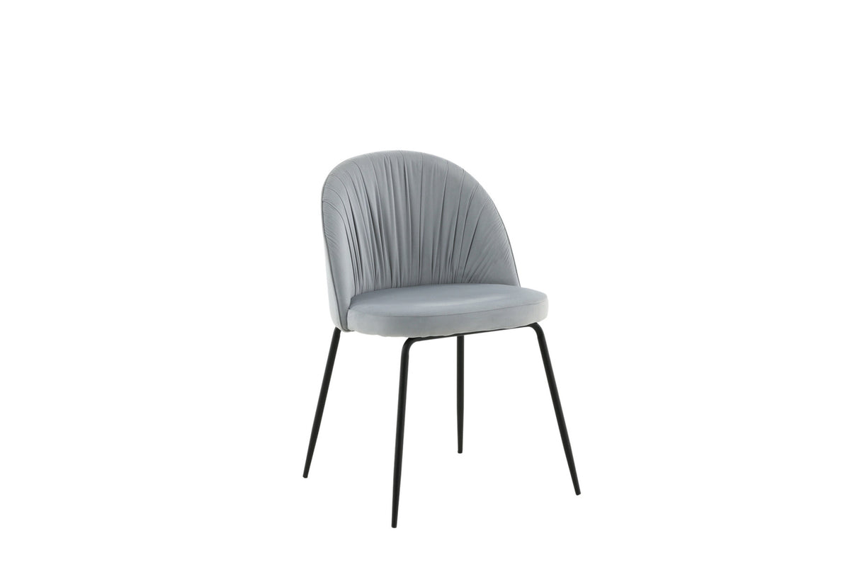Wrinkles Stuhl in Grau präsentiert im Onlineshop von KAQTU Design AG. Schalenstuhl ist von Venture Home