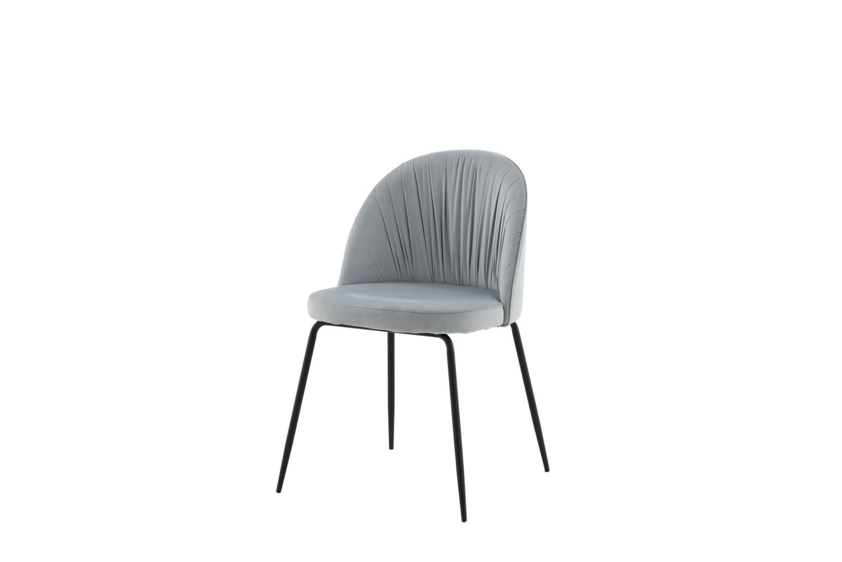 Wrinkles Stuhl in Grau präsentiert im Onlineshop von KAQTU Design AG. Schalenstuhl ist von Venture Home