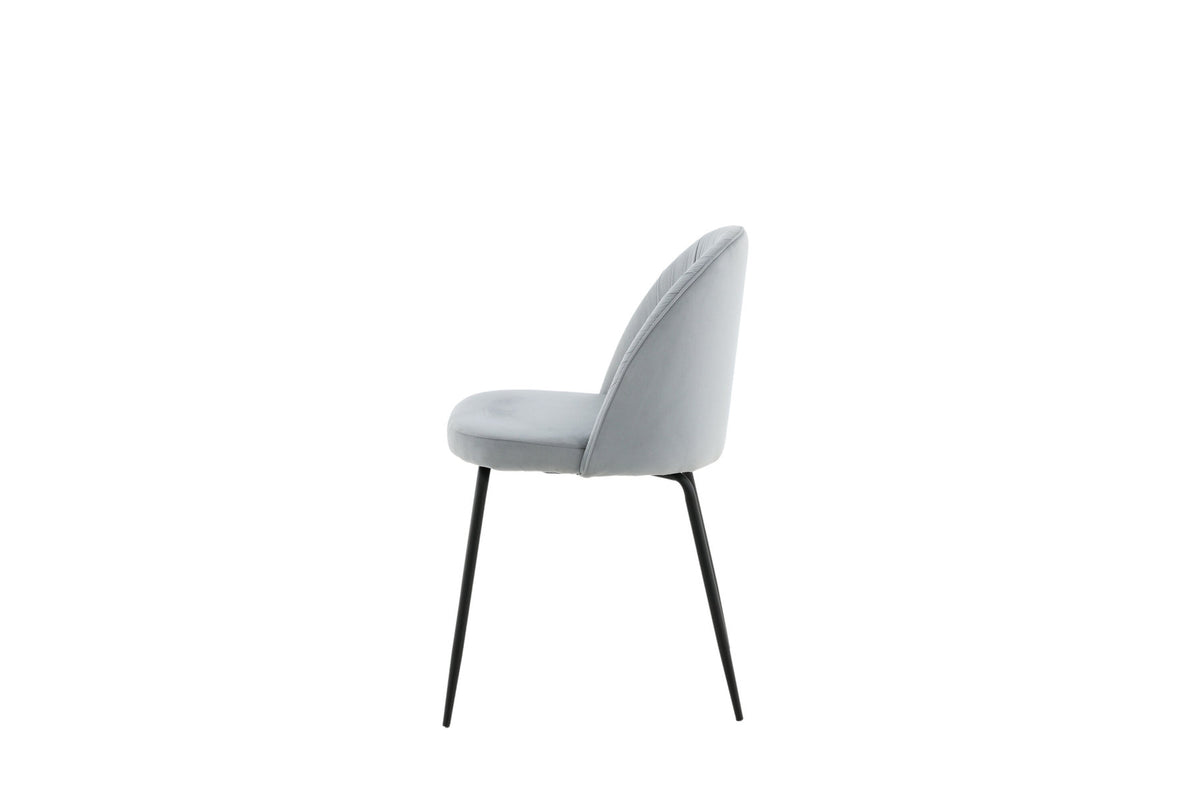 Wrinkles Stuhl in Grau präsentiert im Onlineshop von KAQTU Design AG. Schalenstuhl ist von Venture Home