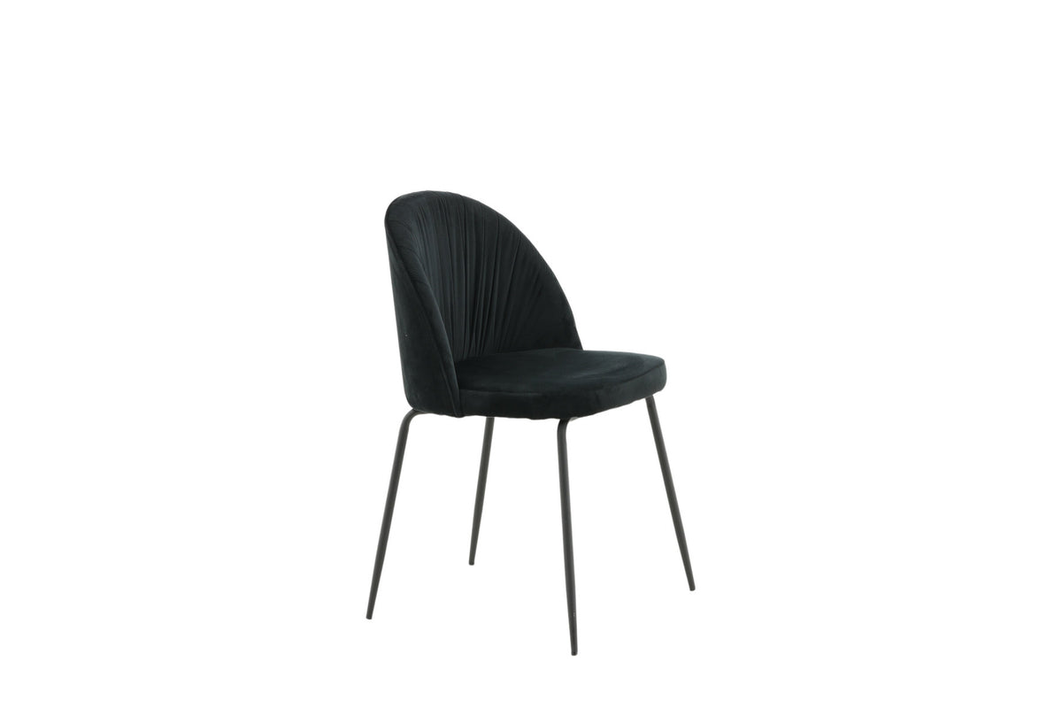 Wrinkles Stuhl in Schwarz präsentiert im Onlineshop von KAQTU Design AG. Schalenstuhl ist von Venture Home