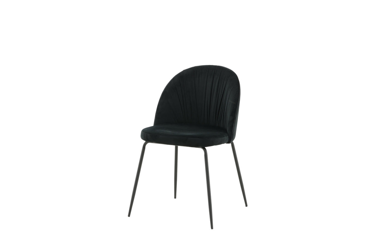 Wrinkles Stuhl in Schwarz präsentiert im Onlineshop von KAQTU Design AG. Schalenstuhl ist von Venture Home