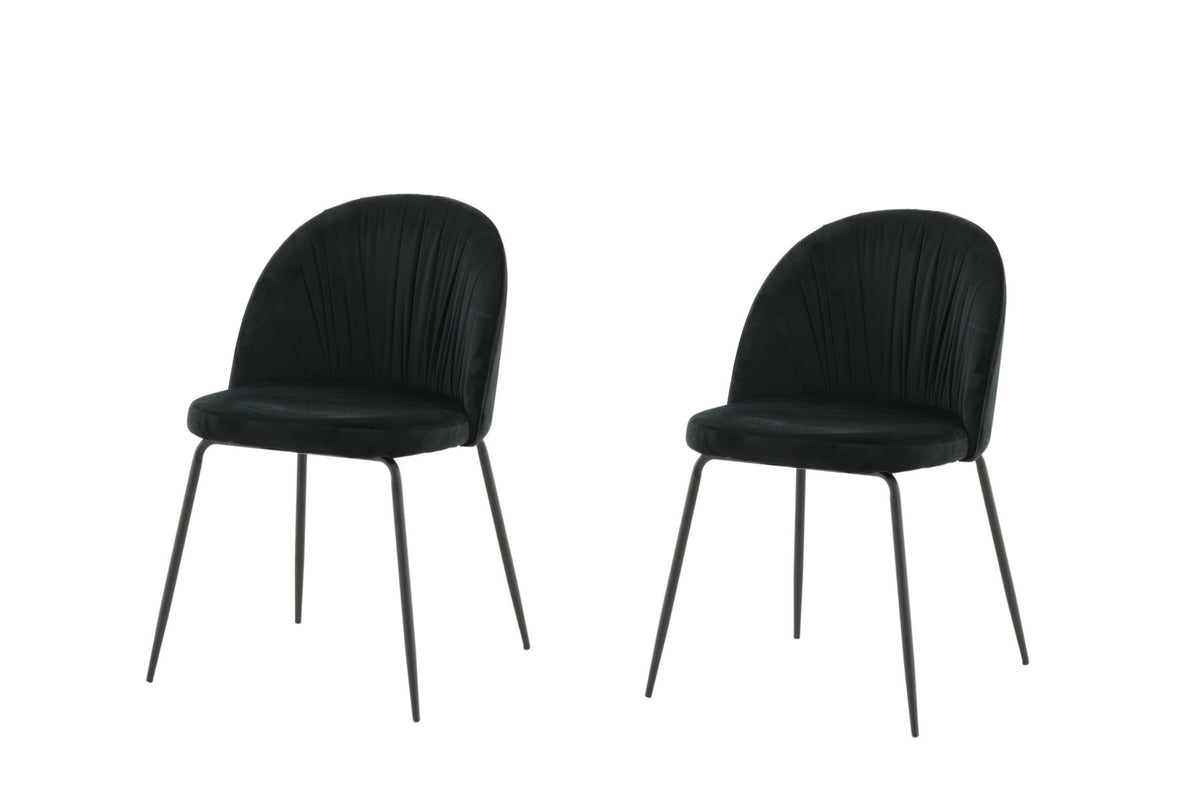 Wrinkles Stuhl in Schwarz präsentiert im Onlineshop von KAQTU Design AG. Schalenstuhl ist von Venture Home