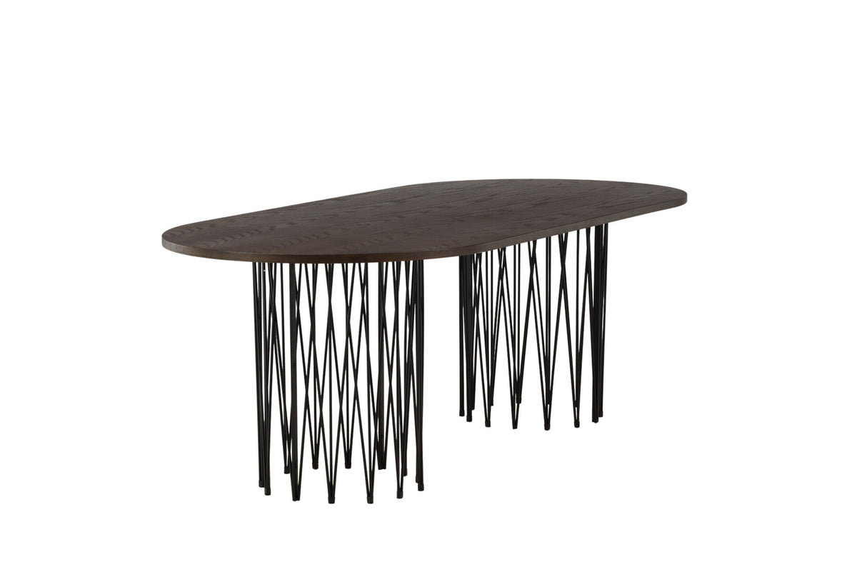 Stone Tisch in Mokka präsentiert im Onlineshop von KAQTU Design AG. Esstisch ist von Furniture Fashion