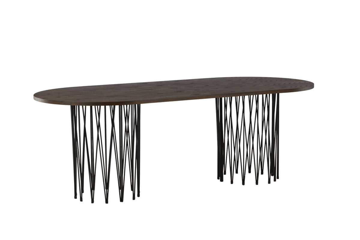Stone Tisch in Mokka präsentiert im Onlineshop von KAQTU Design AG. Esstisch ist von Furniture Fashion