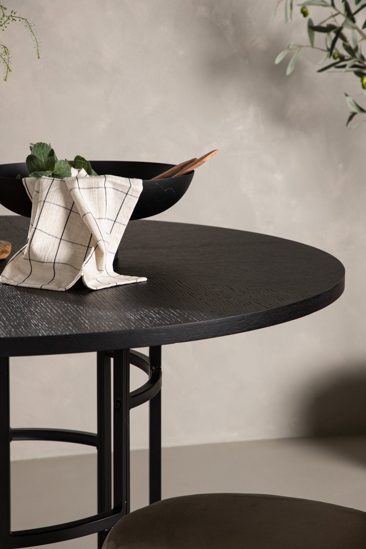 Copenhagen Esstisch in Schwarz präsentiert im Onlineshop von KAQTU Design AG. Esstisch ist von Furniture Fashion
