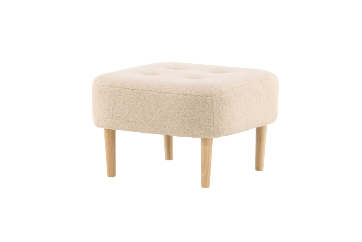 Salina Ottomane / Pouf in Weiss präsentiert im Onlineshop von KAQTU Design AG. Pouf ist von Venture Home
