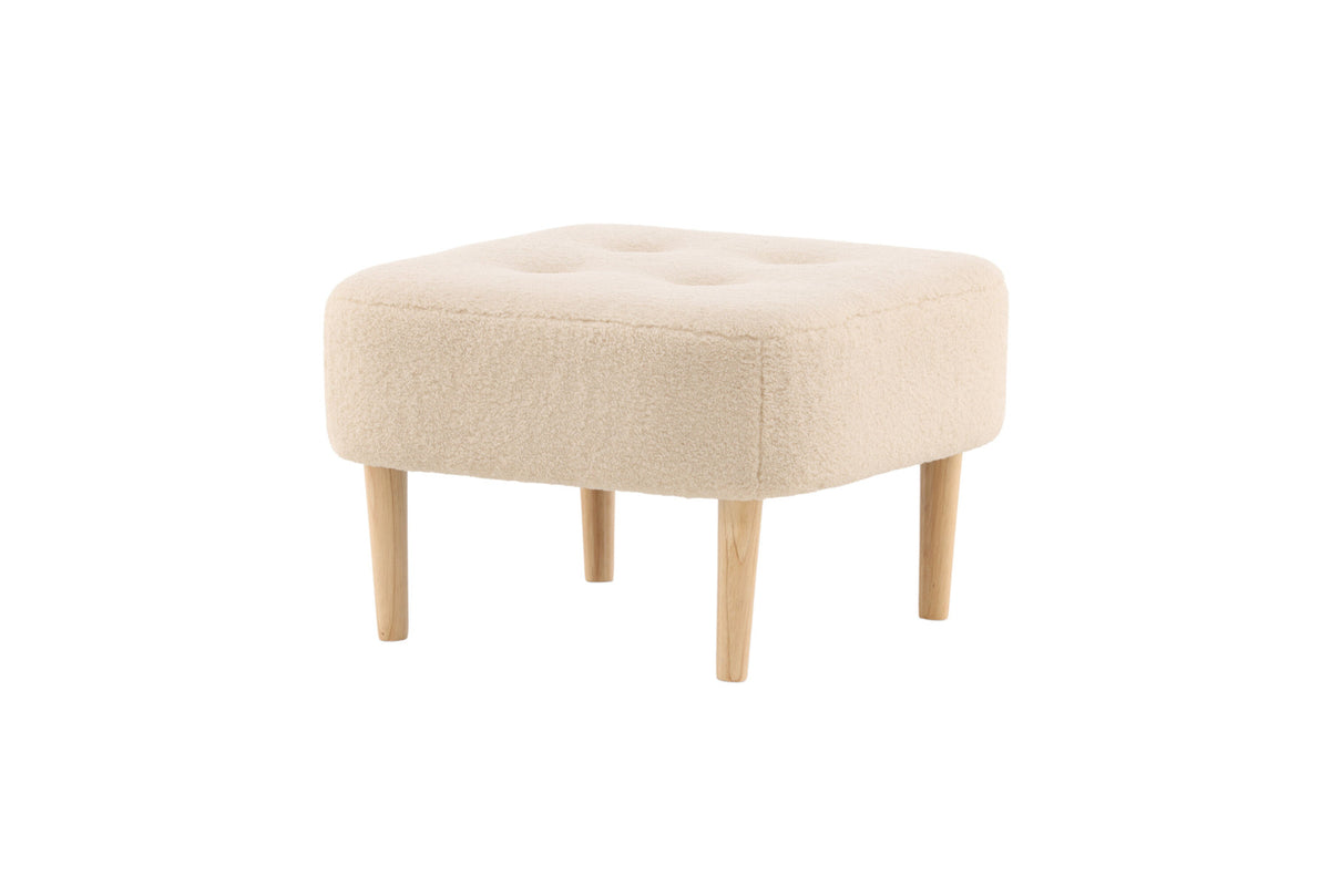 Salina Ottomane / Pouf in Weiss präsentiert im Onlineshop von KAQTU Design AG. Pouf ist von Venture Home