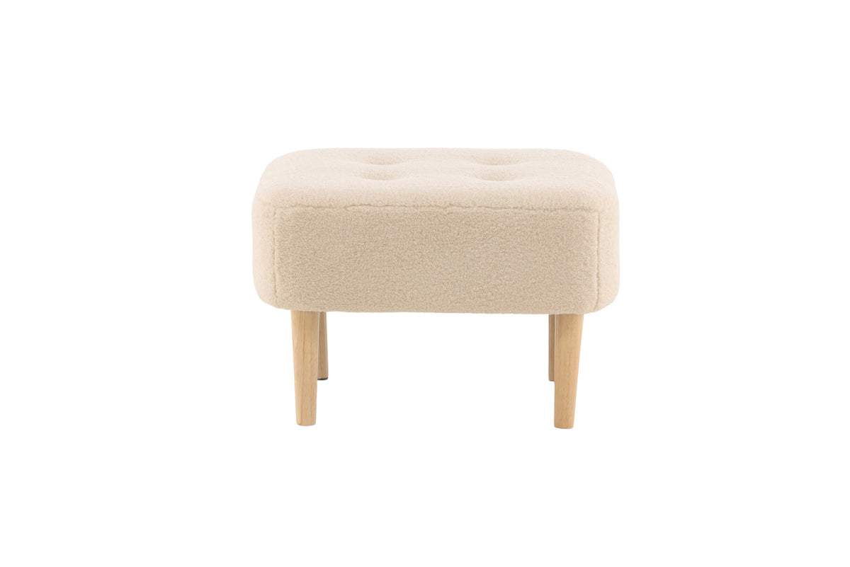 Salina Ottomane / Pouf in Weiss präsentiert im Onlineshop von KAQTU Design AG. Pouf ist von Venture Home